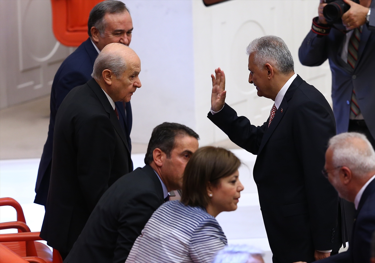 Meclis'teki 15 Temmuz oturumundan kareler - 1