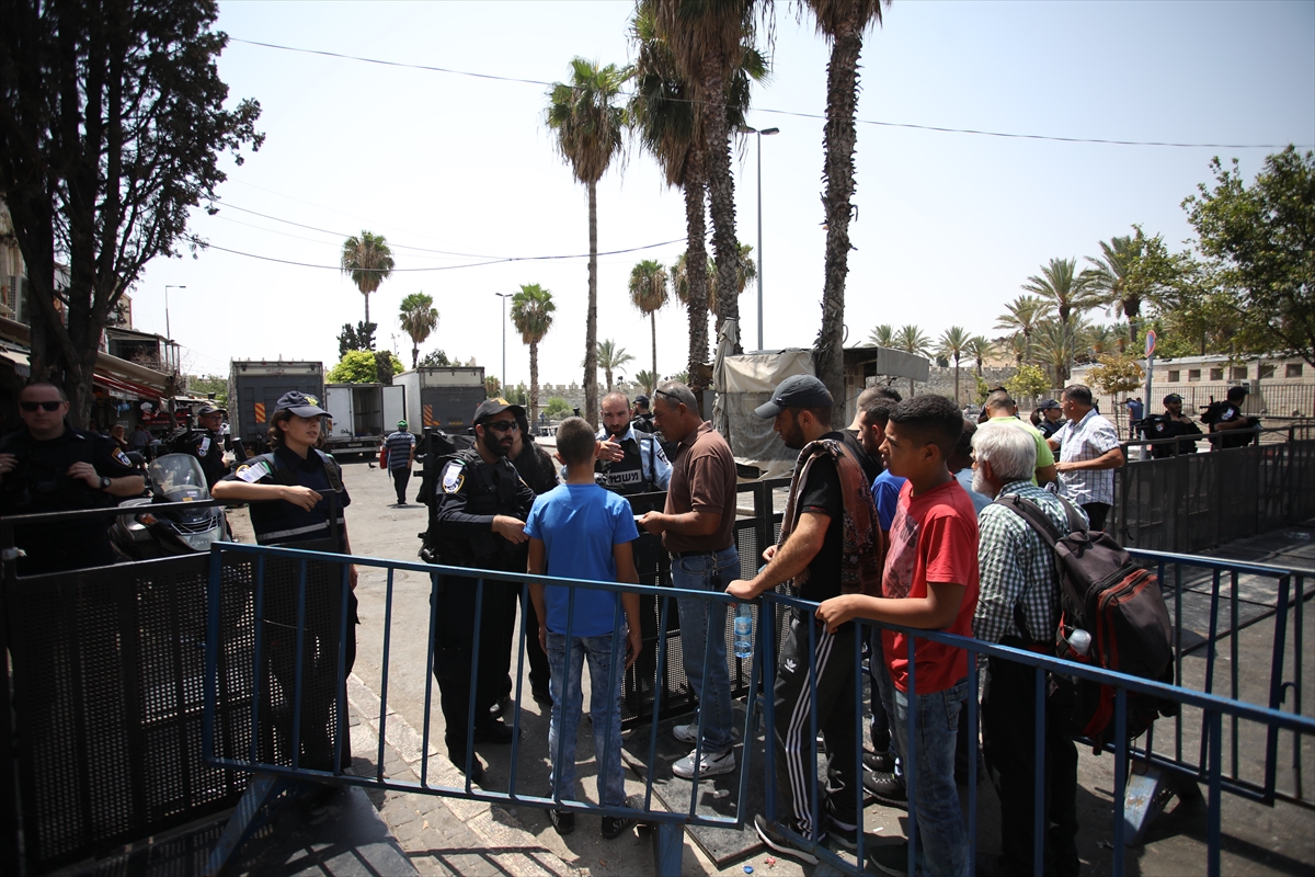 Filistin'de 'Kızgınlık Cuması': Aksa'ya ve Kudüs'e girişler kapalı! - 3