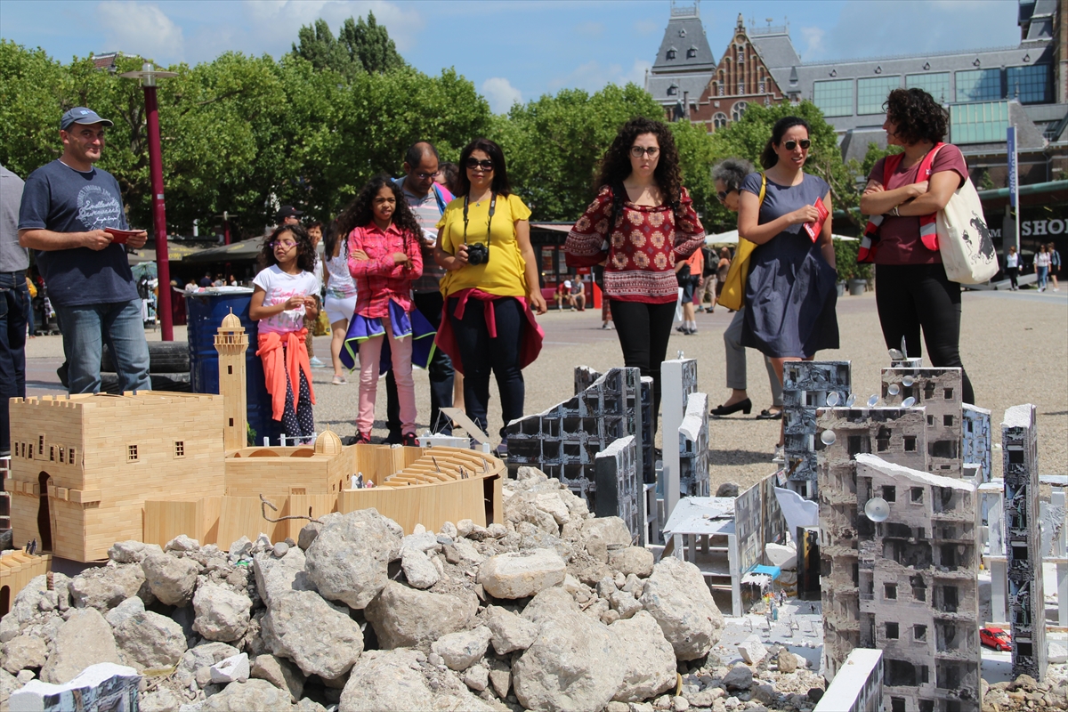 Hollanda'da 'Halep'i Yaşa' minyatür sergisi - 1