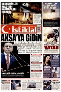 26 Temmuz 2017 gazete manşetleri - 12