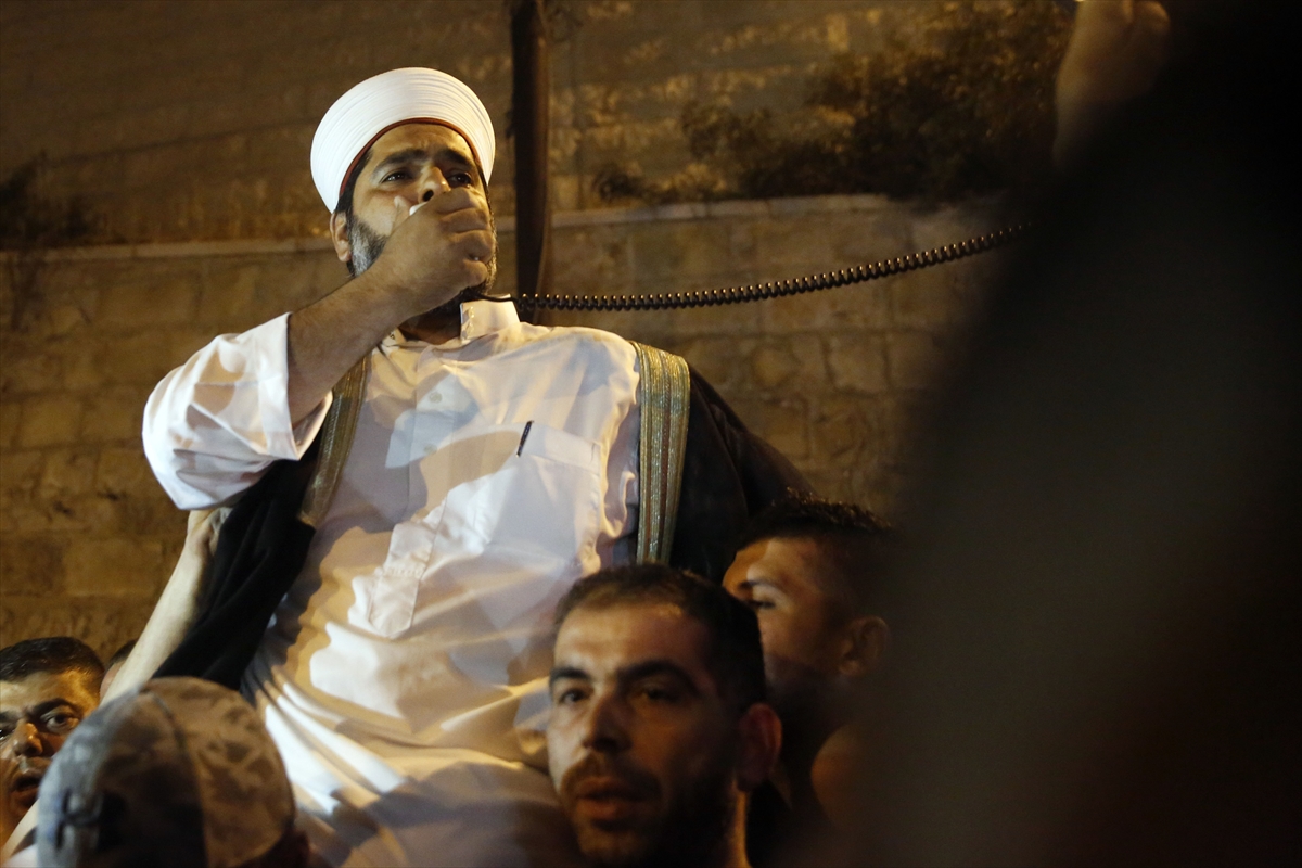 Mescid-i Aksa'da dün gece! - 8