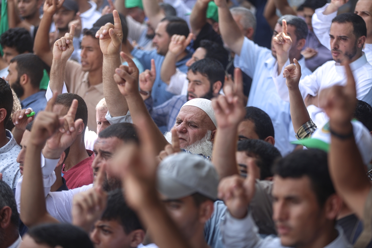 Kudüs'te direnişe Gazze'den destek - 6