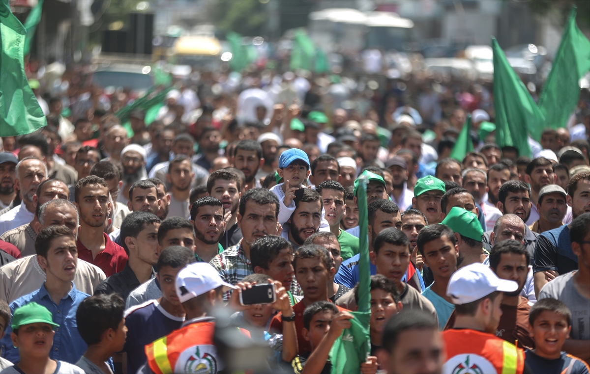 Kudüs'te direnişe Gazze'den destek - 4