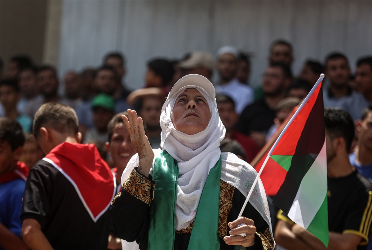 Kudüs'te direnişe Gazze'den destek - 9