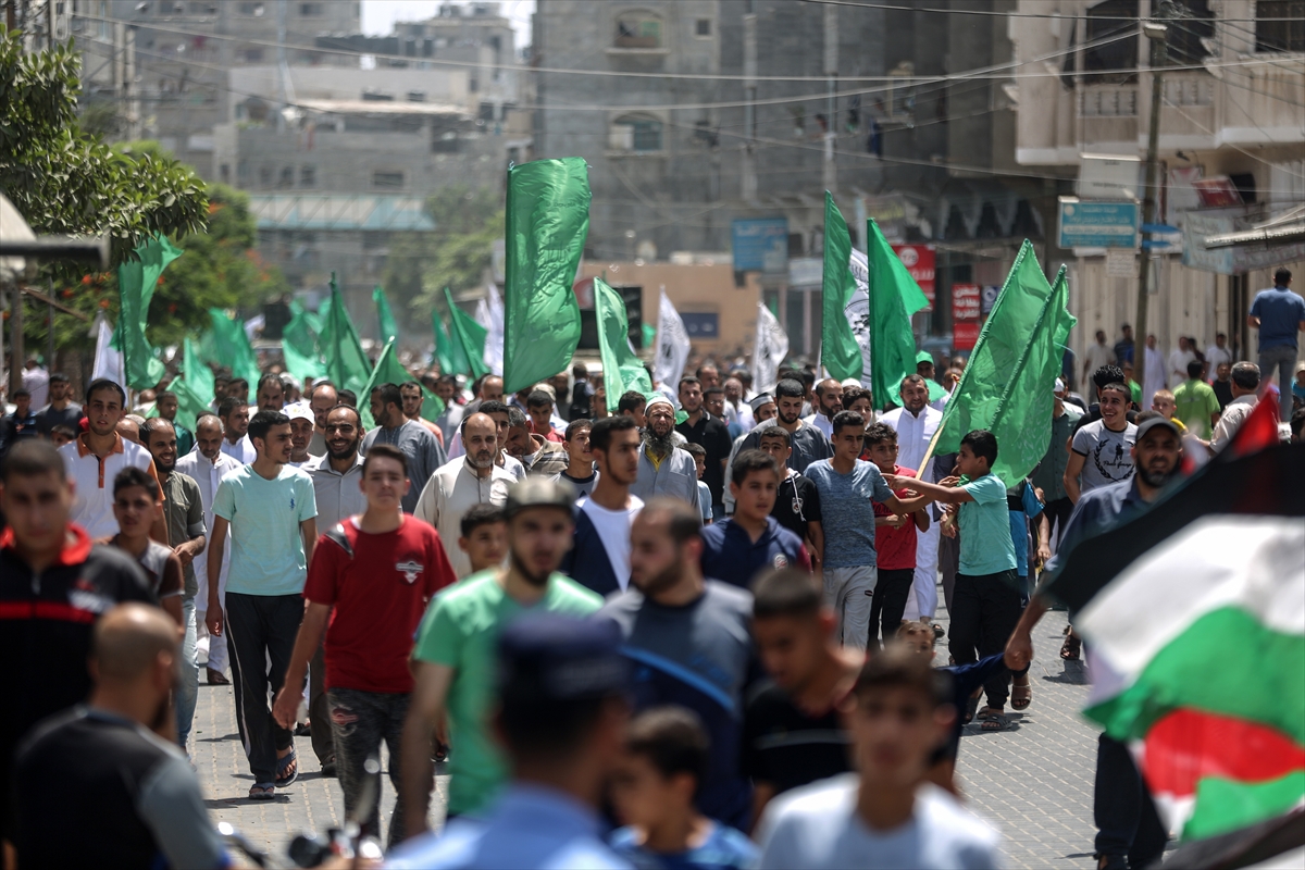 Kudüs'te direnişe Gazze'den destek - 10