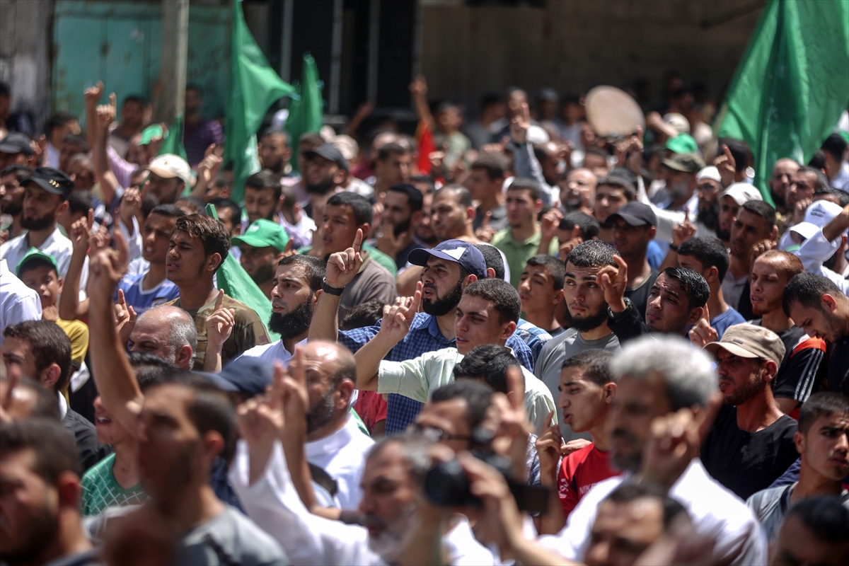 Kudüs'te direnişe Gazze'den destek - 12