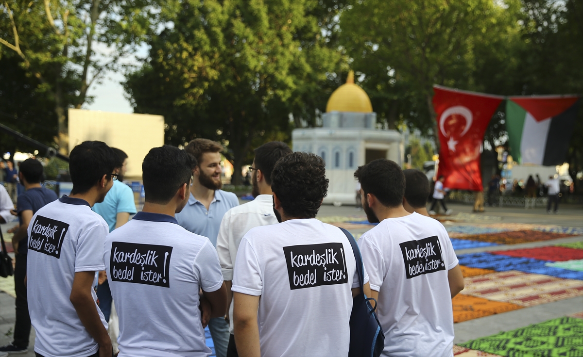 İsrail bir kez daha Saraçhane'de protesto edildi - 542