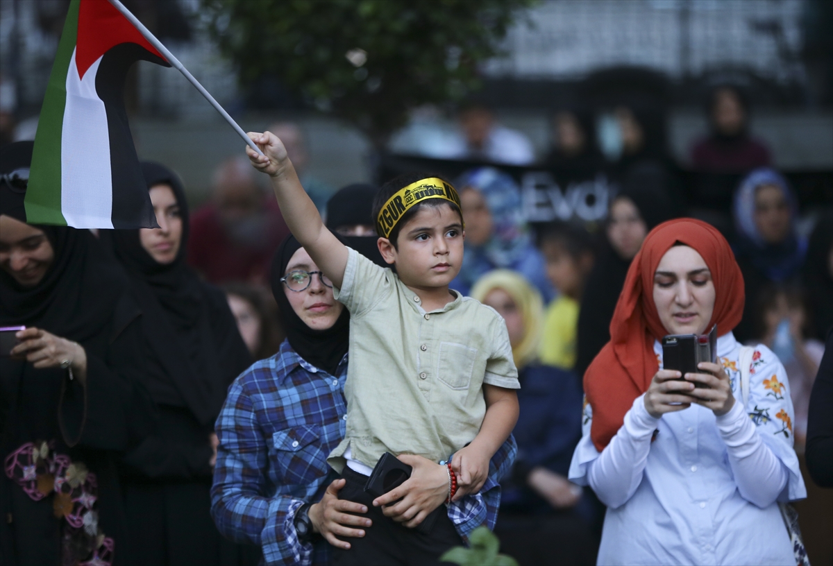 İsrail bir kez daha Saraçhane'de protesto edildi - 659
