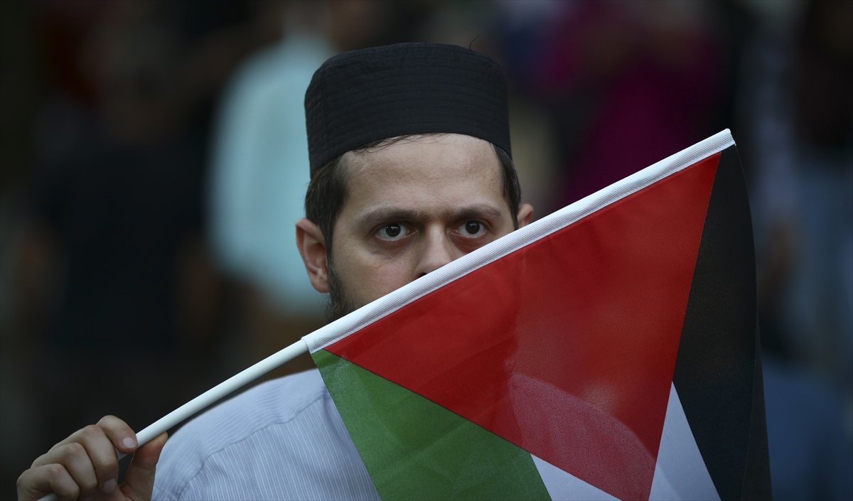 İsrail bir kez daha Saraçhane'de protesto edildi - 694