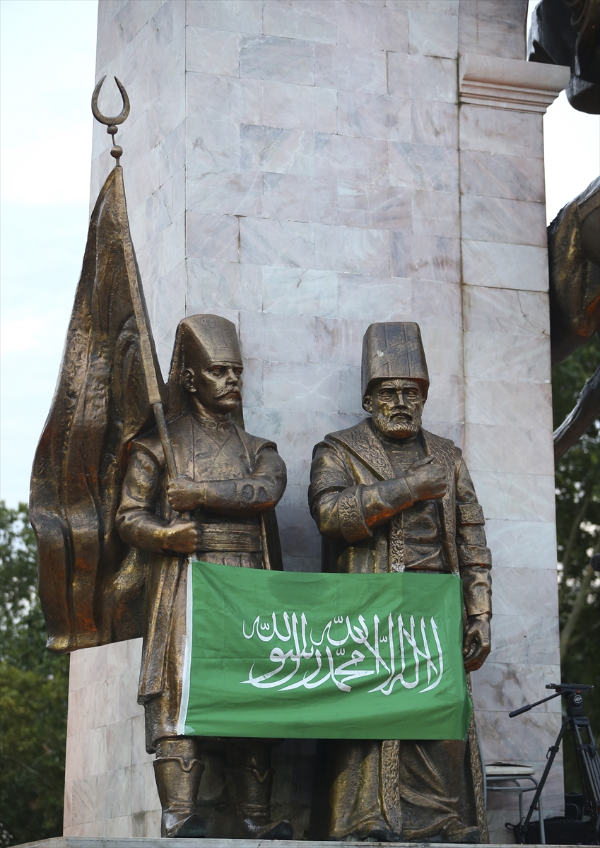 İsrail bir kez daha Saraçhane'de protesto edildi - 688