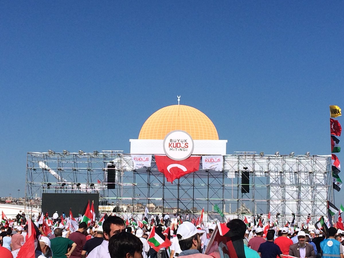 Yenikapı'daki Kudüs mitinginden kareler - 1