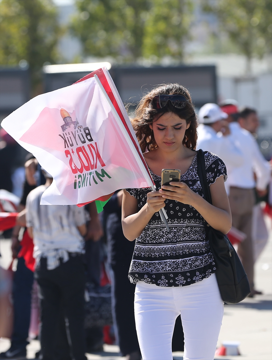 Yenikapı'daki Kudüs mitinginden kareler - 734