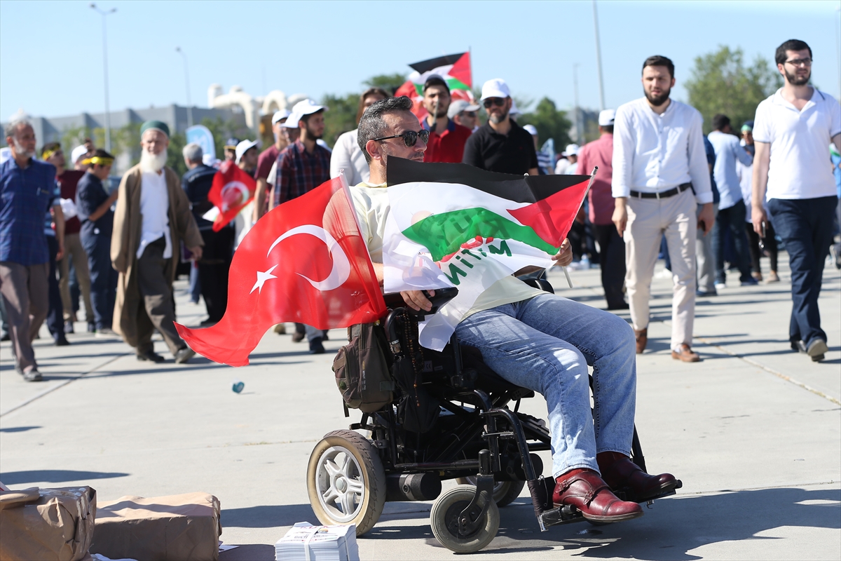 Yenikapı'daki Kudüs mitinginden kareler - 771
