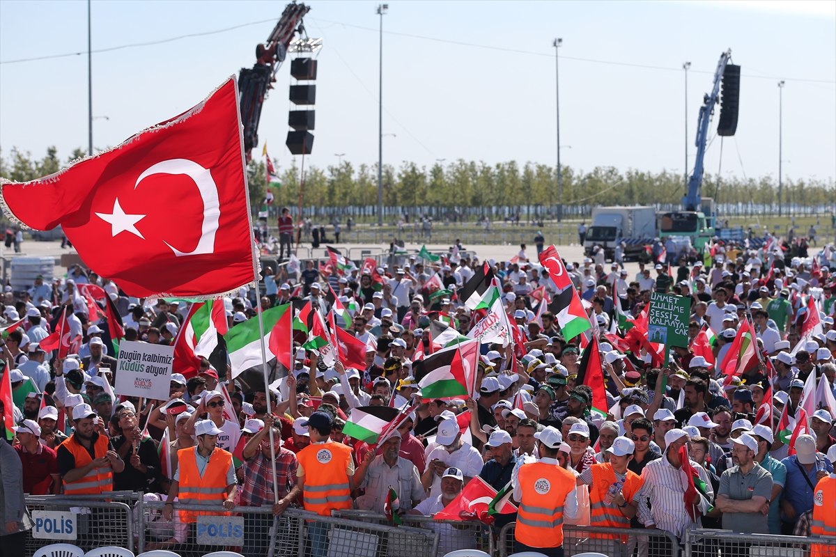 Yenikapı'daki Kudüs mitinginden kareler - 774