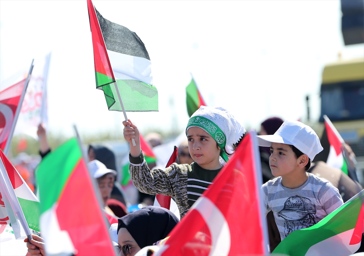 Yenikapı'daki Kudüs mitinginden kareler - 837