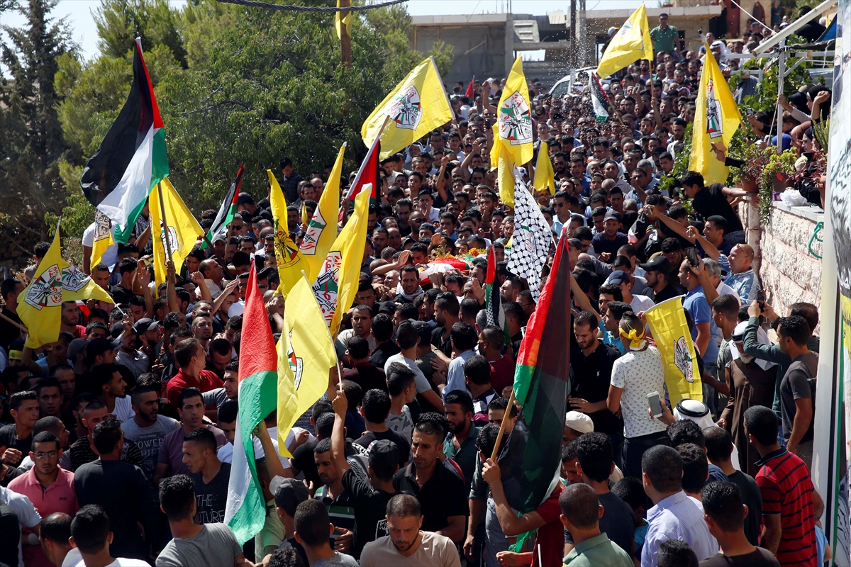 Filistinlilerin cenaze töreni düzenlendi - 0