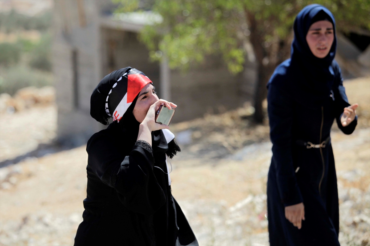 Filistinlilerin cenaze töreni düzenlendi - 0