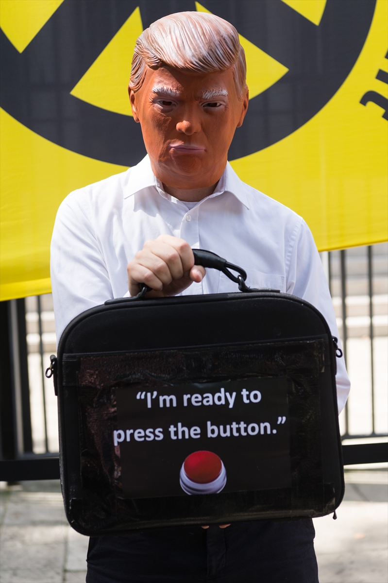 Londra'da Trump protestosu - 0