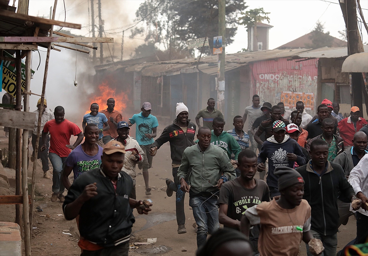 Kenyatta'nın zaferi sonrası Kenya'da muhalifler sokakta! - 0