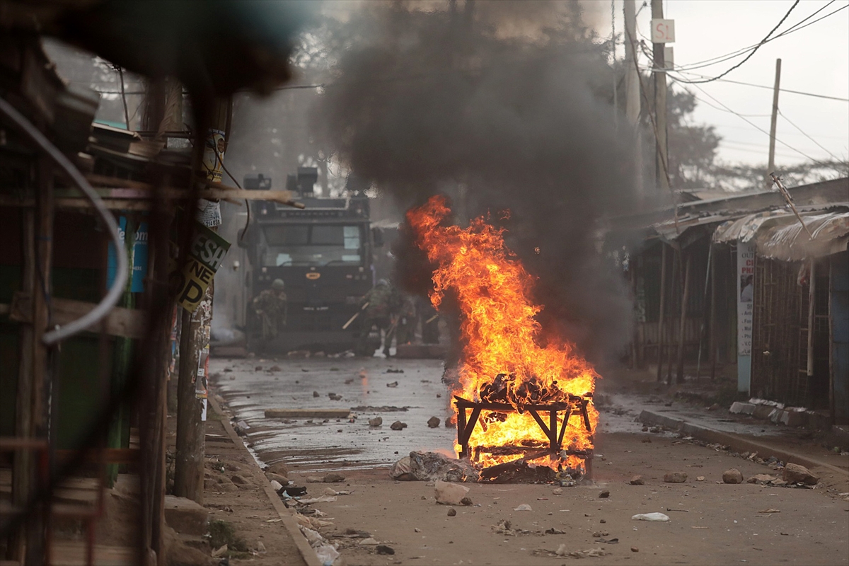 Kenyatta'nın zaferi sonrası Kenya'da muhalifler sokakta! - 0