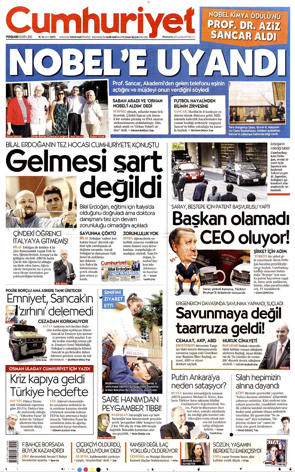 Gazeteler bugün ne yazdı? - 5