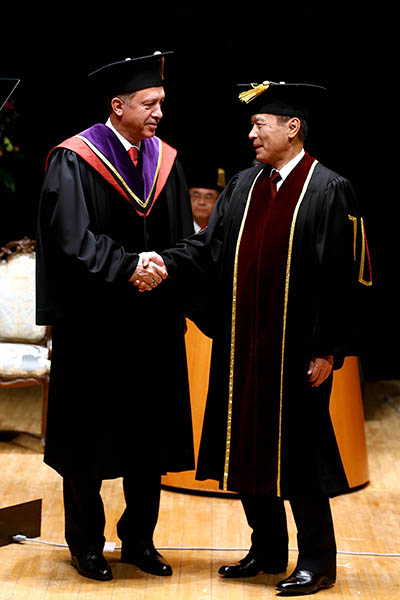 Cumhurbaşkanı Recep Tayyip Erdoğan’a fahri doktora - 8