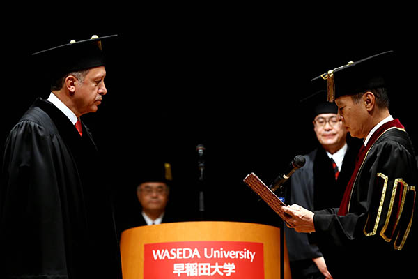 Cumhurbaşkanı Recep Tayyip Erdoğan’a fahri doktora - 4