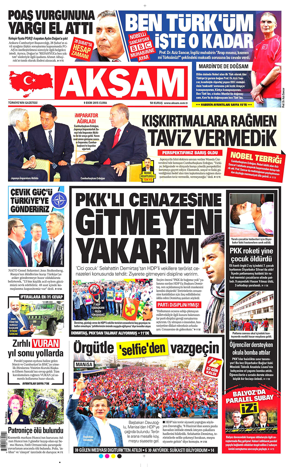 Gazeteler bugün ne yazdı? - 23