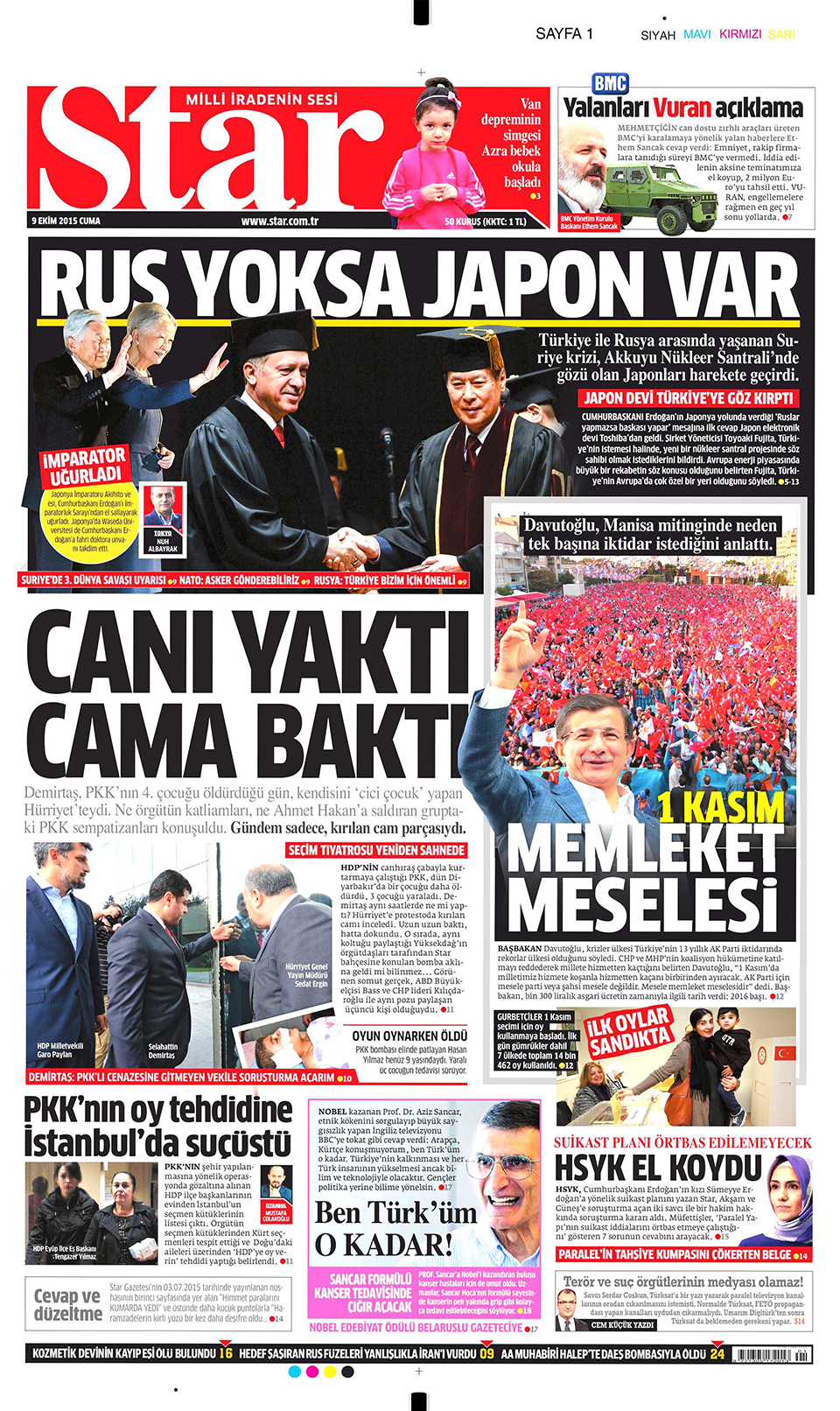 Gazeteler bugün ne yazdı? - 9