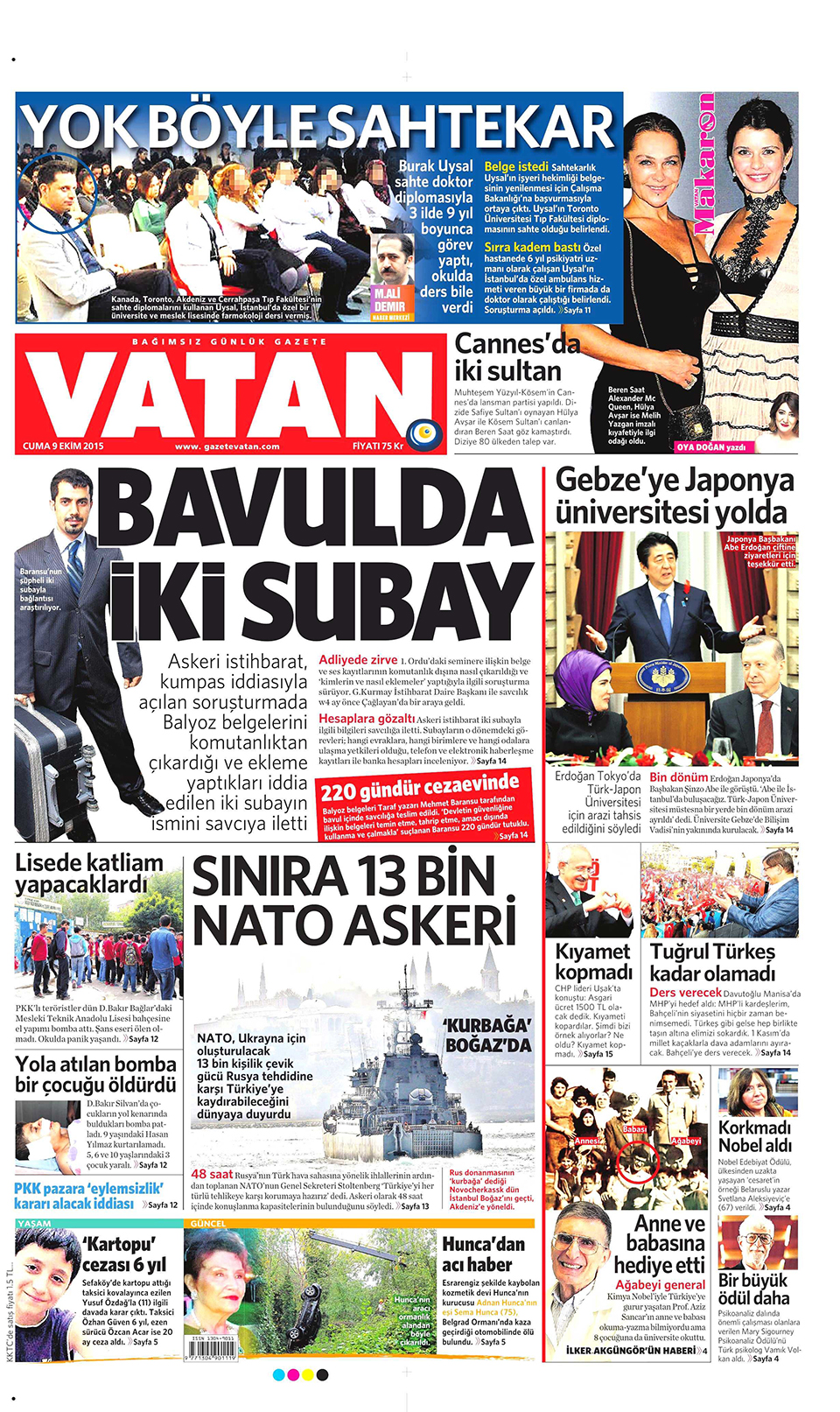 Gazeteler bugün ne yazdı? - 6