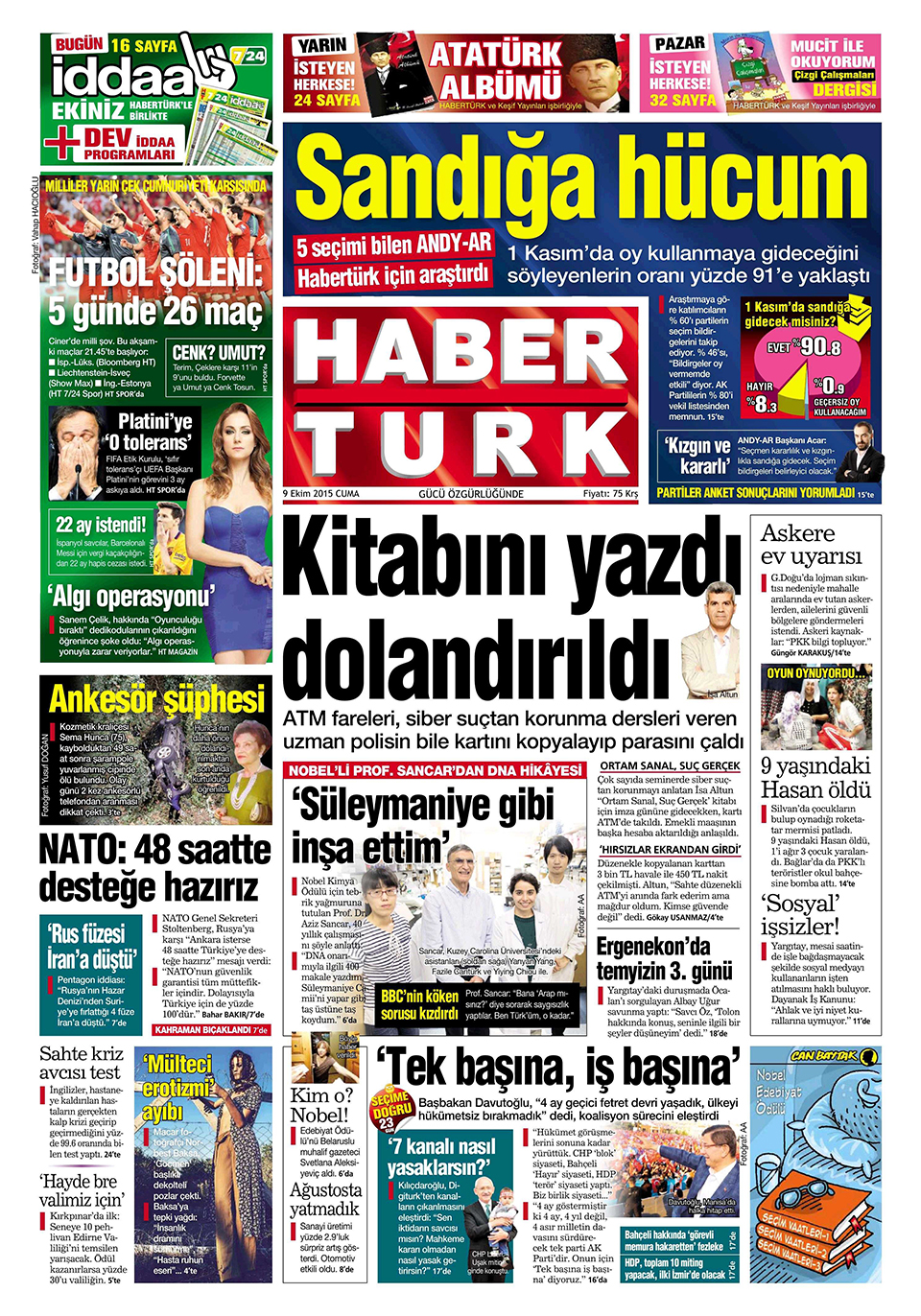 Gazeteler bugün ne yazdı? - 1