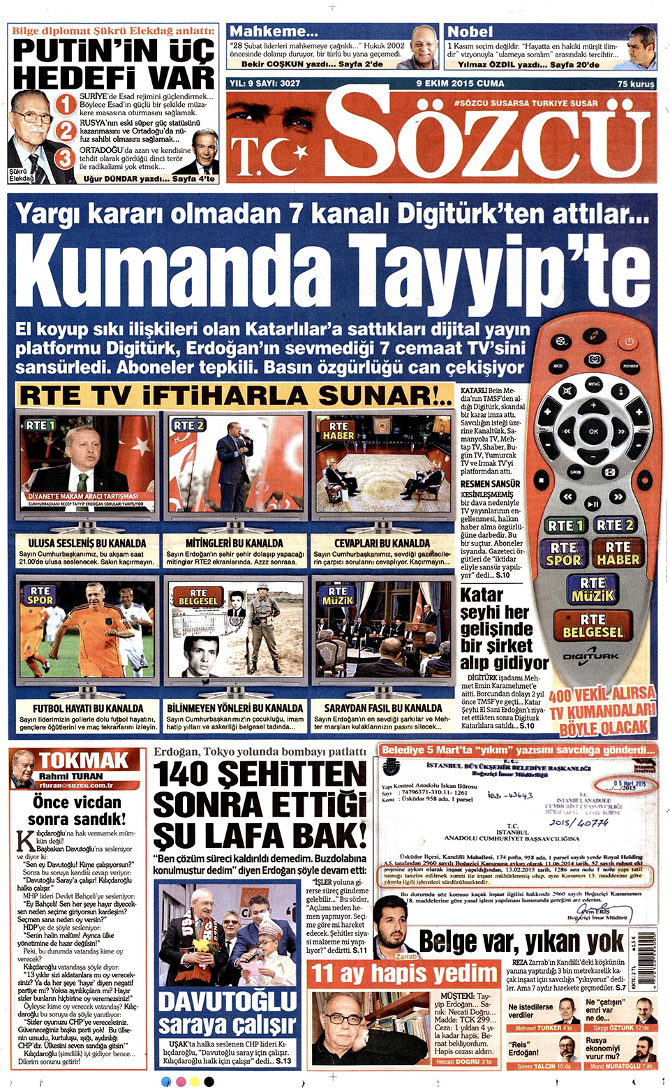 Gazeteler bugün ne yazdı? - 4