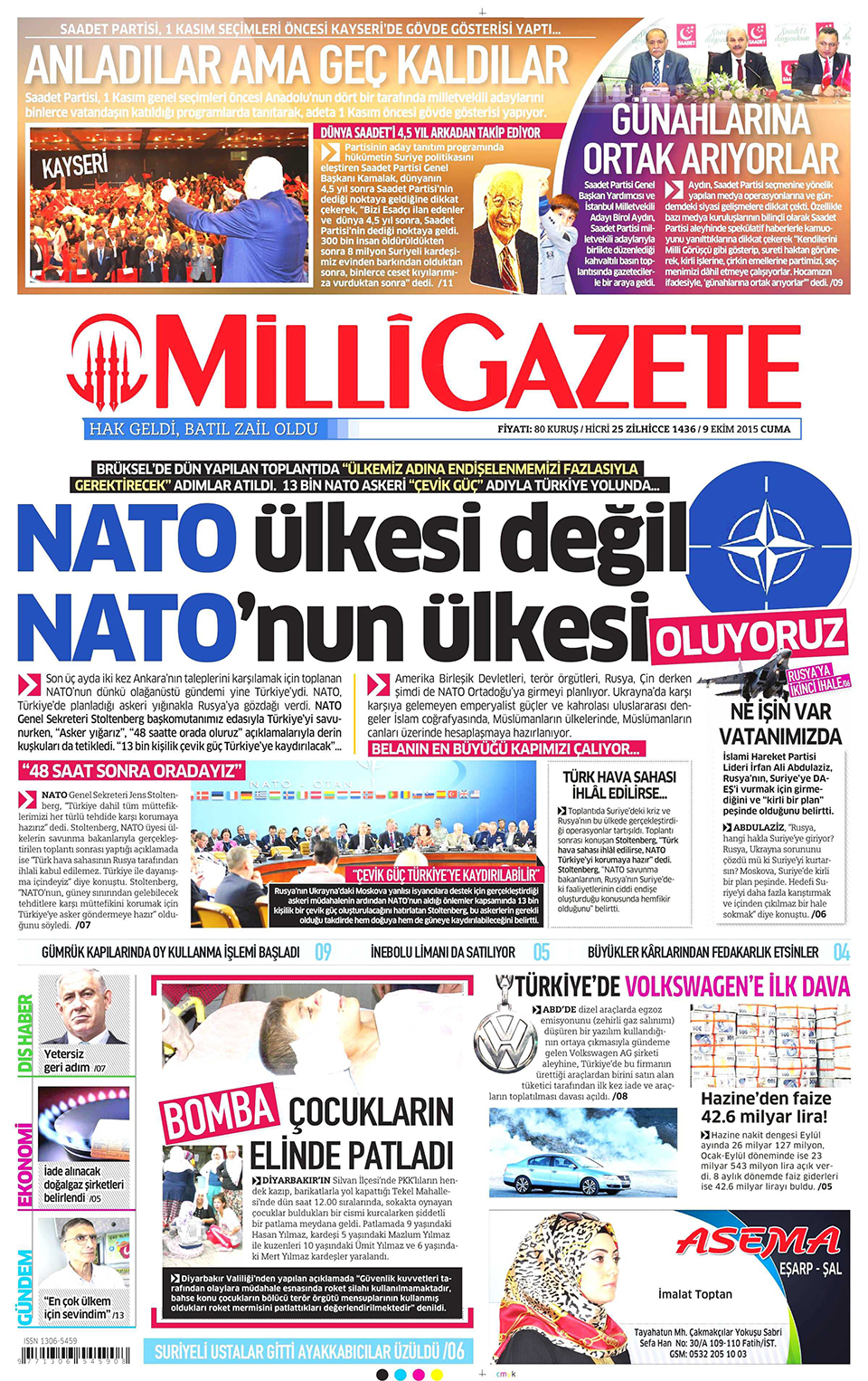 Gazeteler bugün ne yazdı? - 20