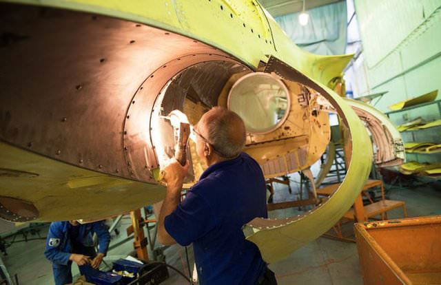 Savaş uçaklarının üretim aşaması - 15