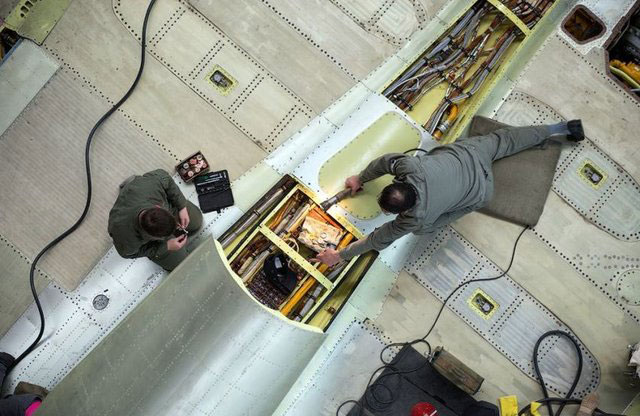 Savaş uçaklarının üretim aşaması - 13