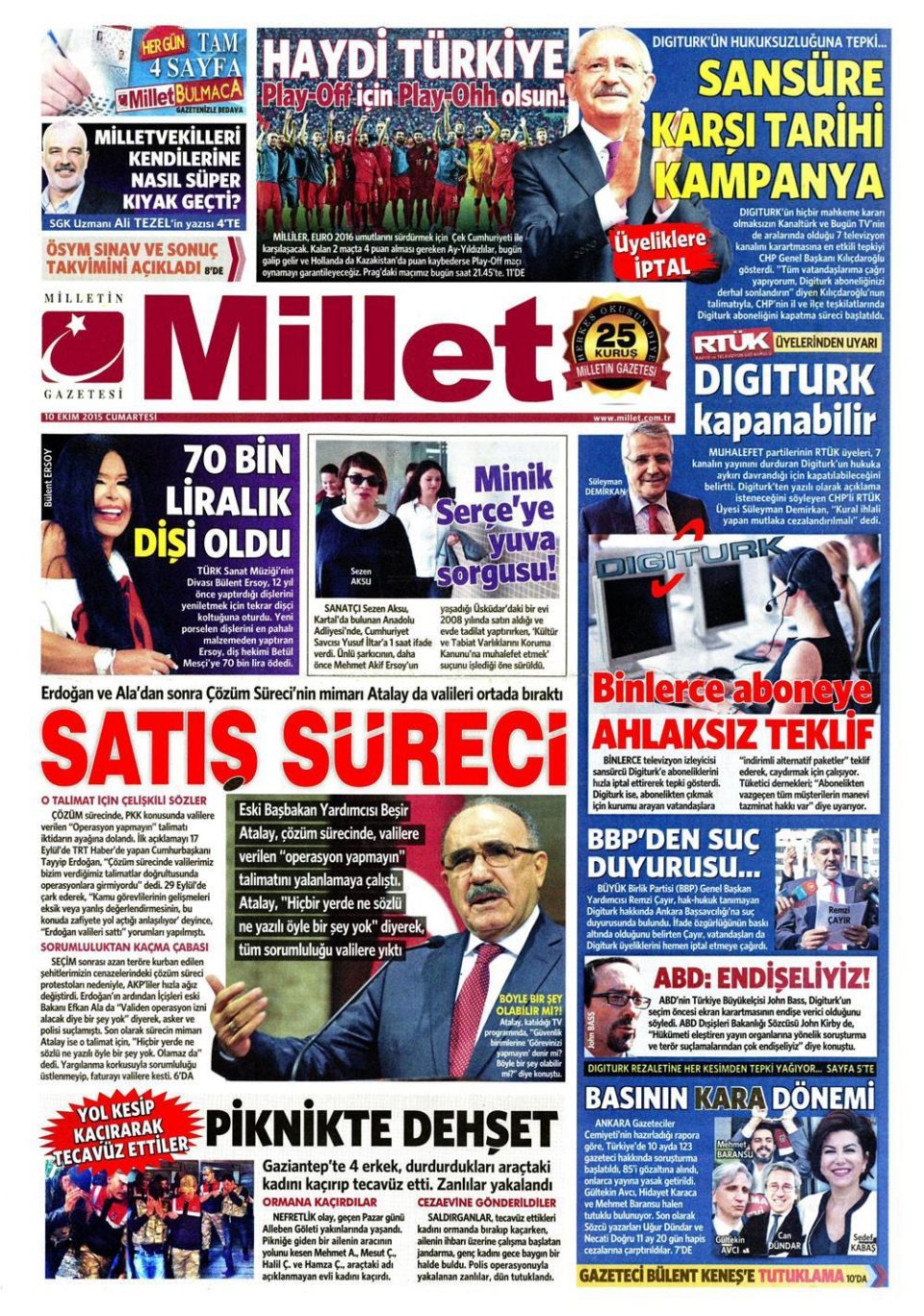 Gazeteler bugün ne yazdı? - 4