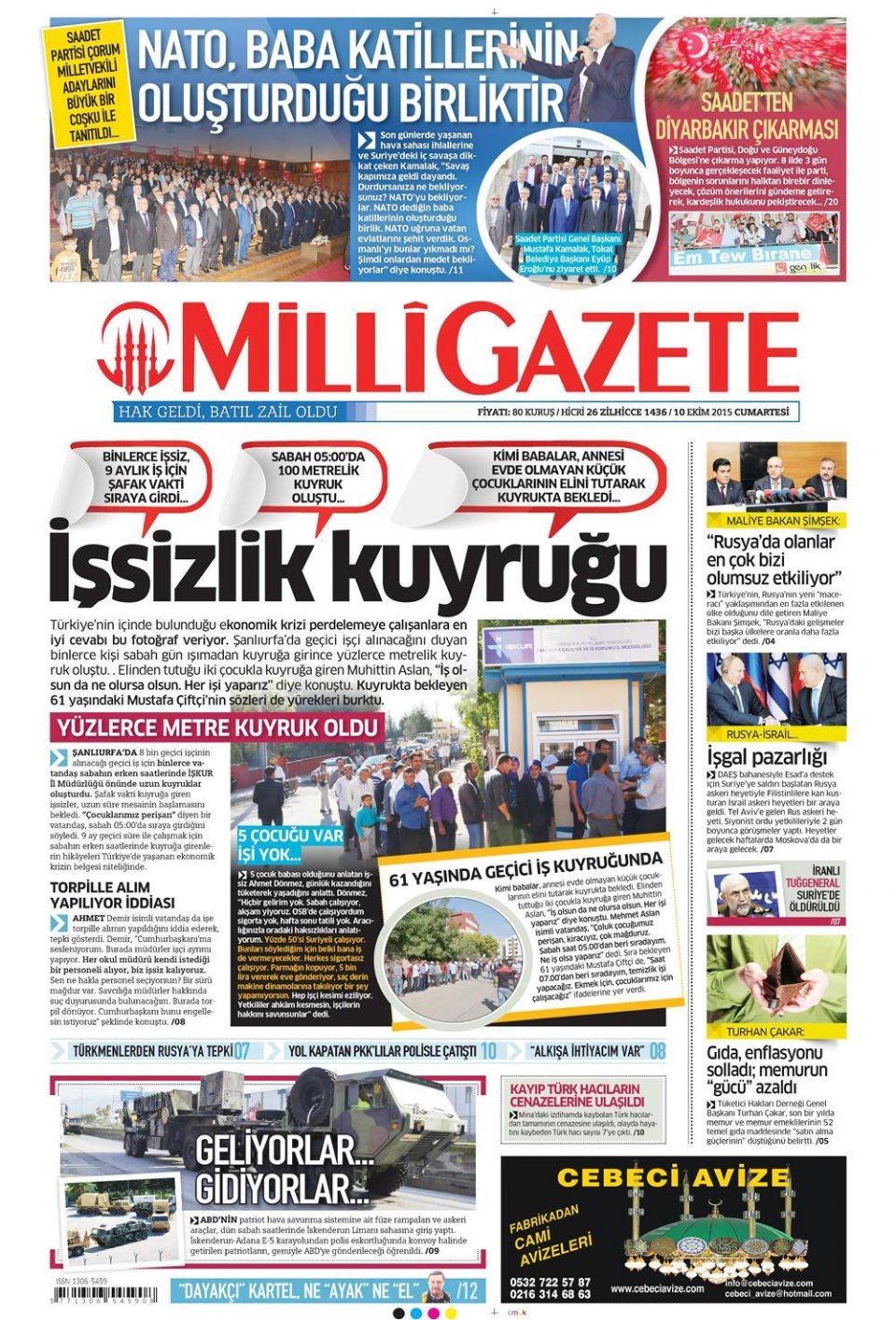 Gazeteler bugün ne yazdı? - 22