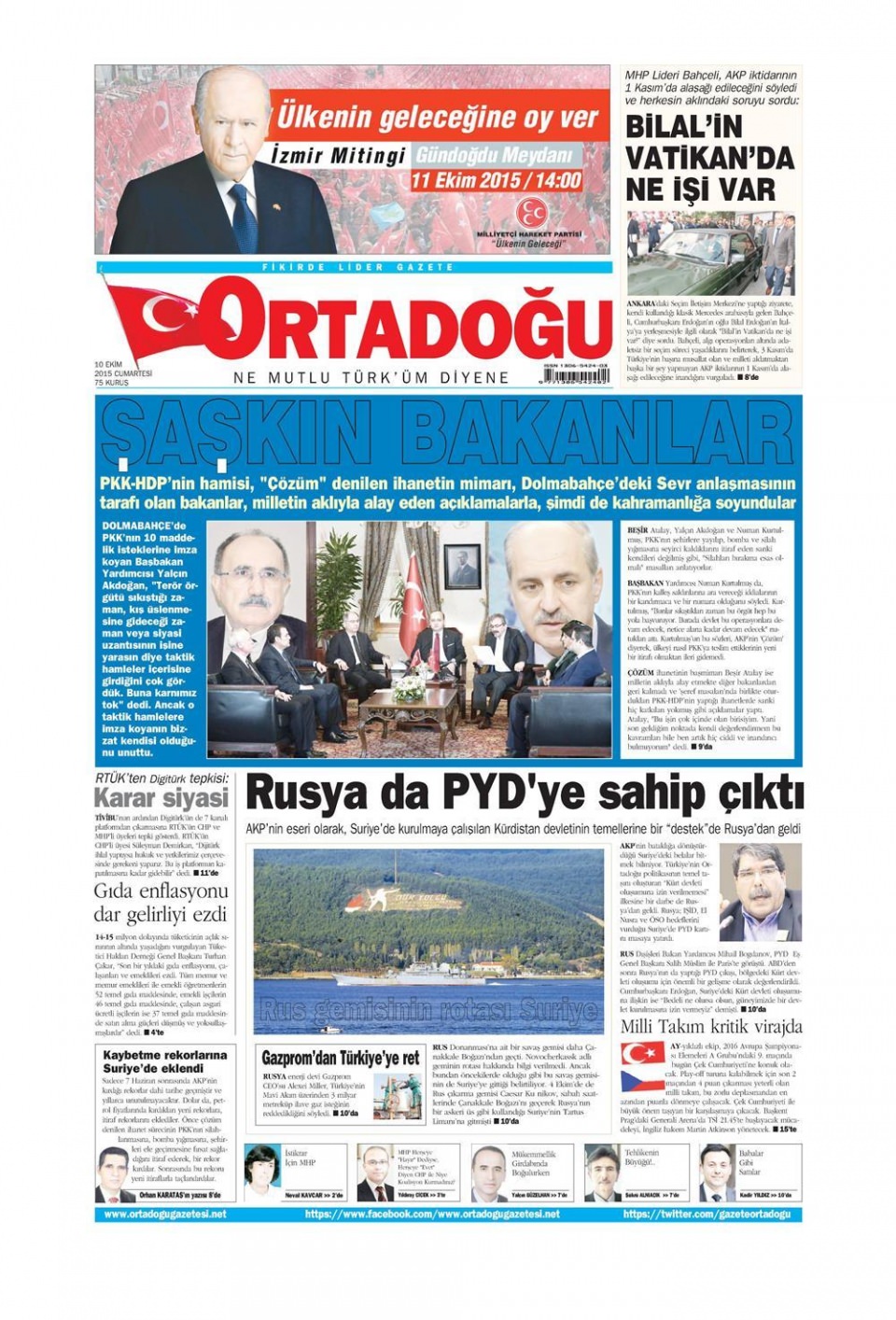 Gazeteler bugün ne yazdı? - 6