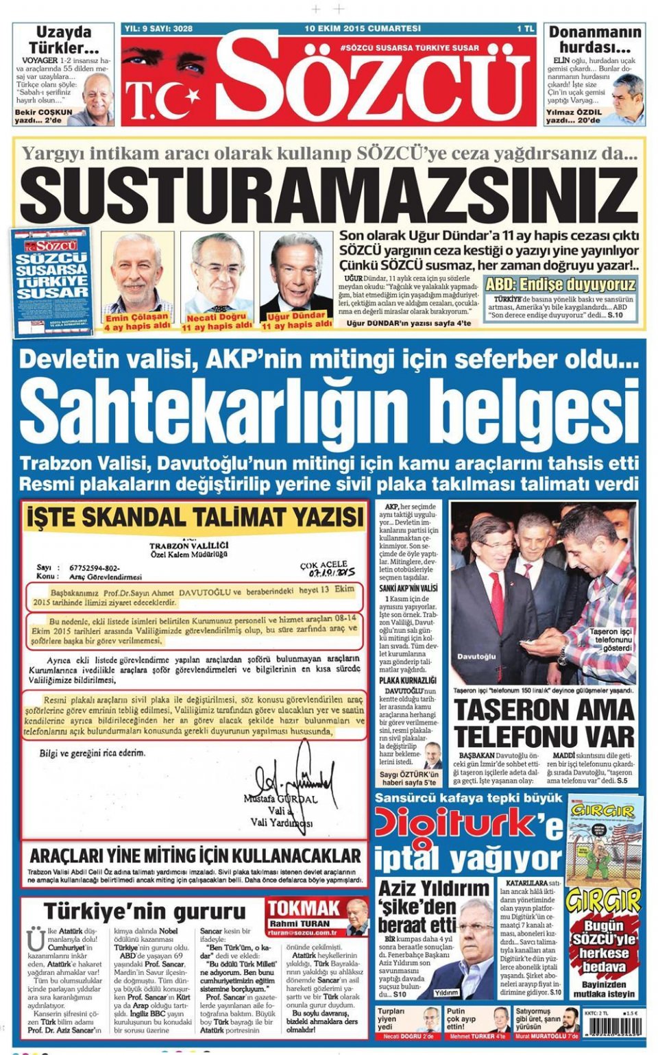 Gazeteler bugün ne yazdı? - 24