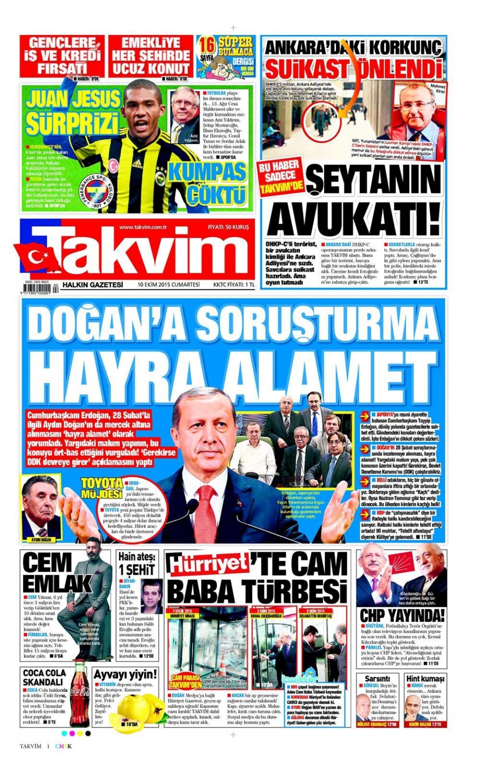 Gazeteler bugün ne yazdı? - 10