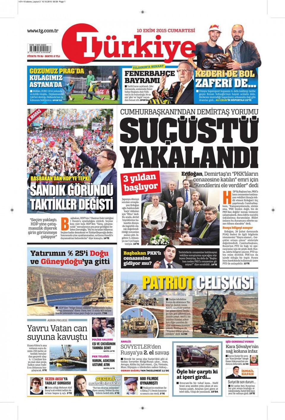 Gazeteler bugün ne yazdı? - 8