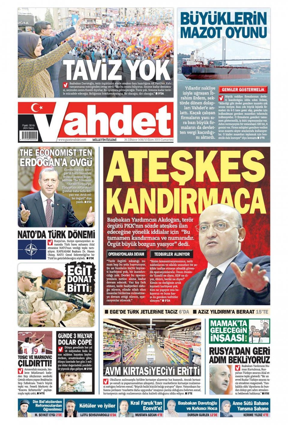 Gazeteler bugün ne yazdı? - 16