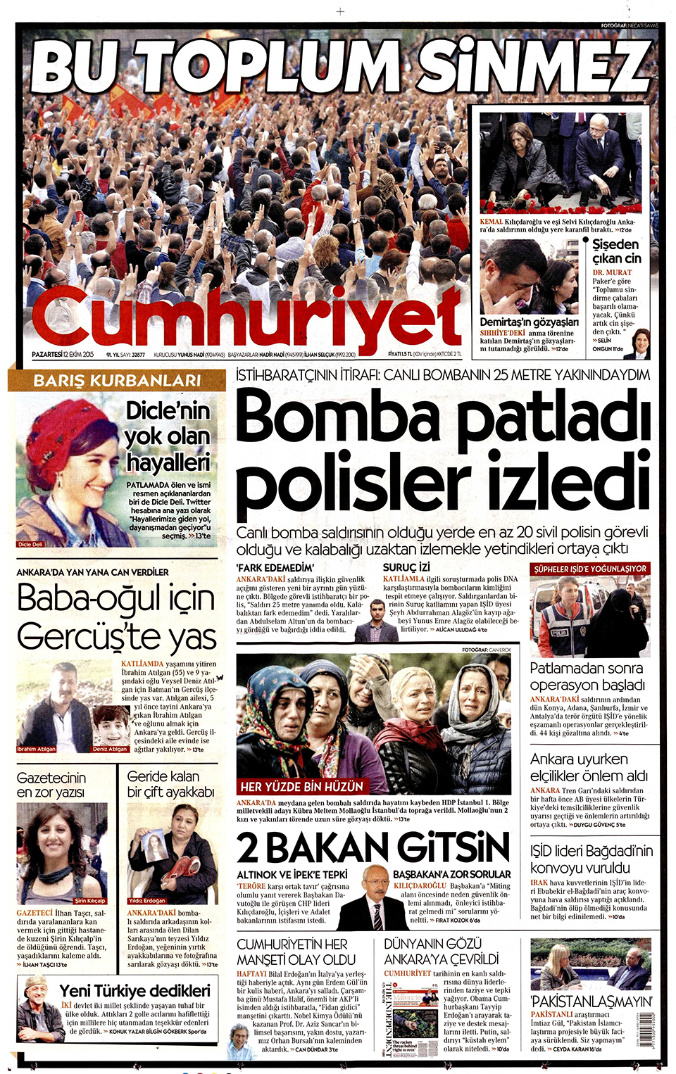 Gazeteler bugün ne yazdı? - 6