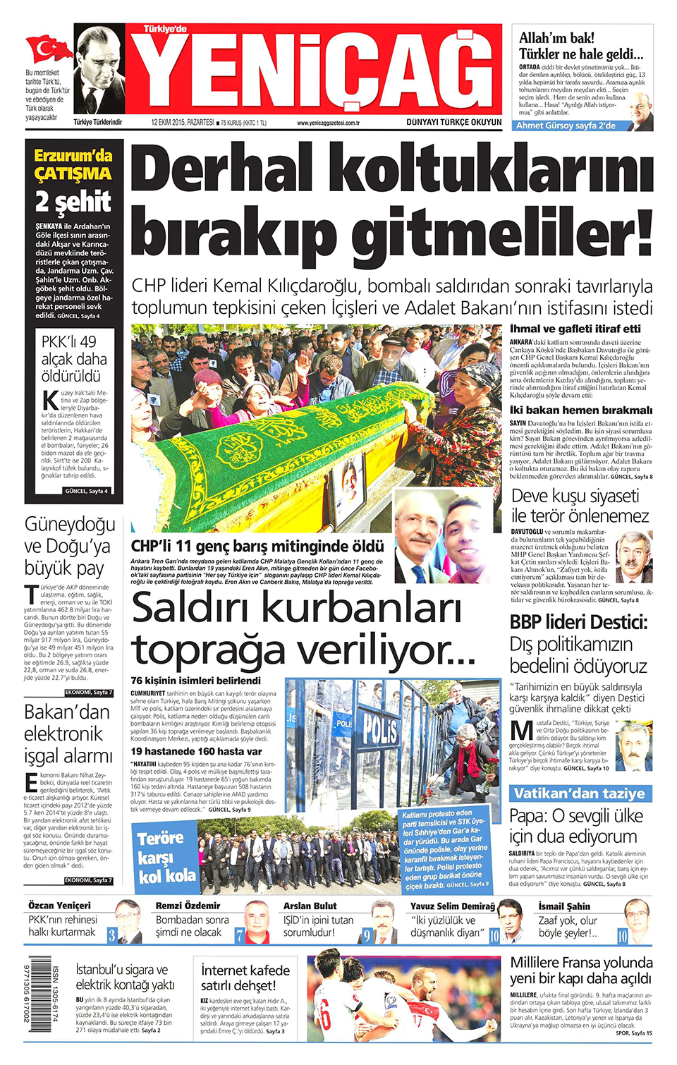 Gazeteler bugün ne yazdı? - 10