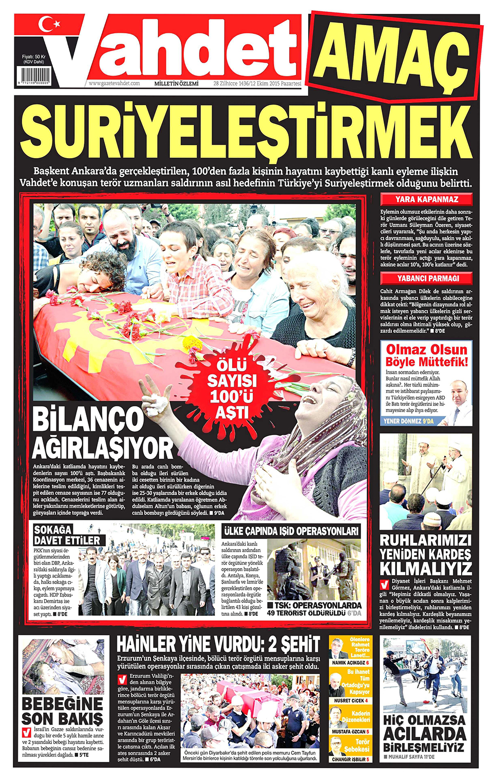 Gazeteler bugün ne yazdı? - 7