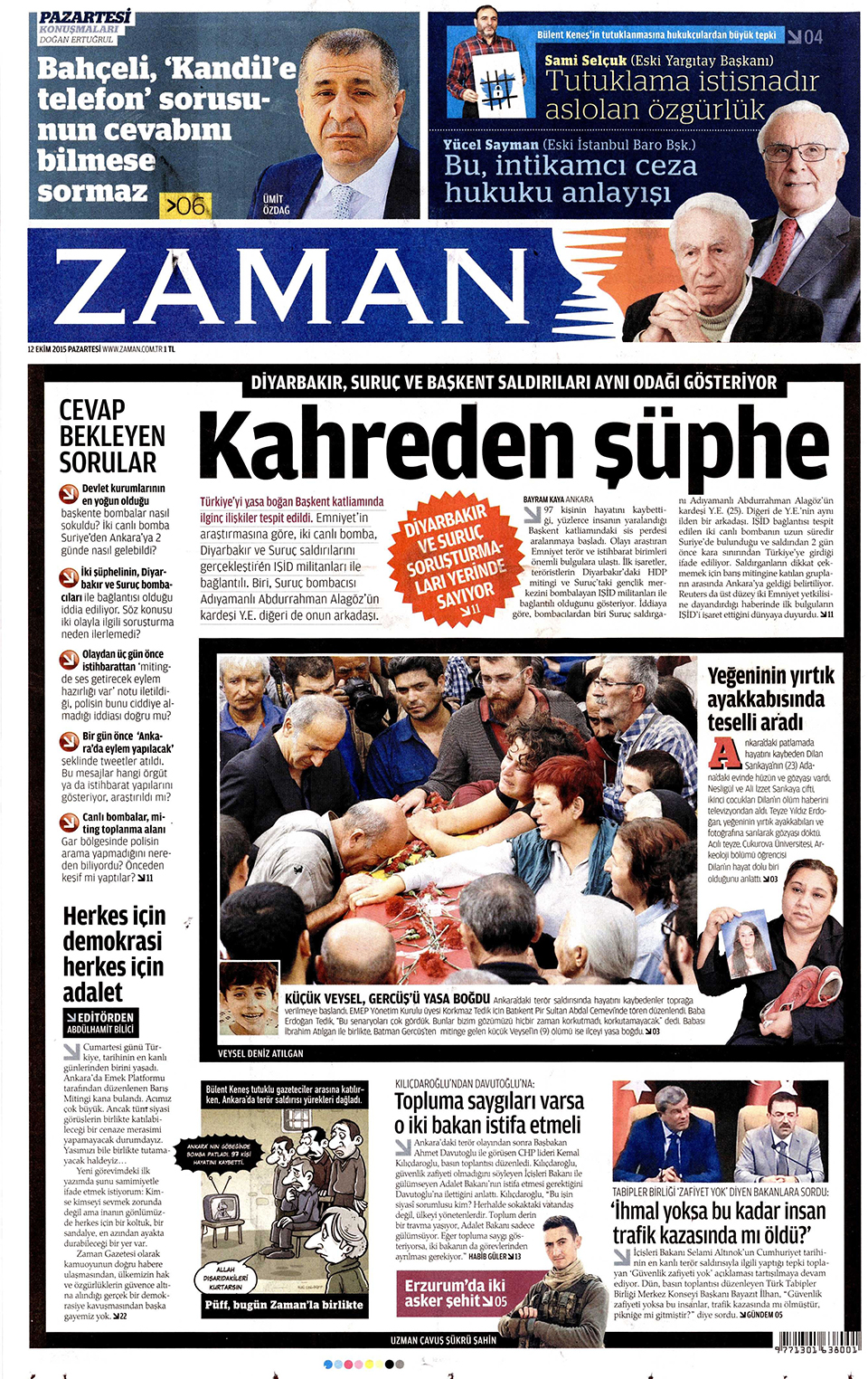 Gazeteler bugün ne yazdı? - 14