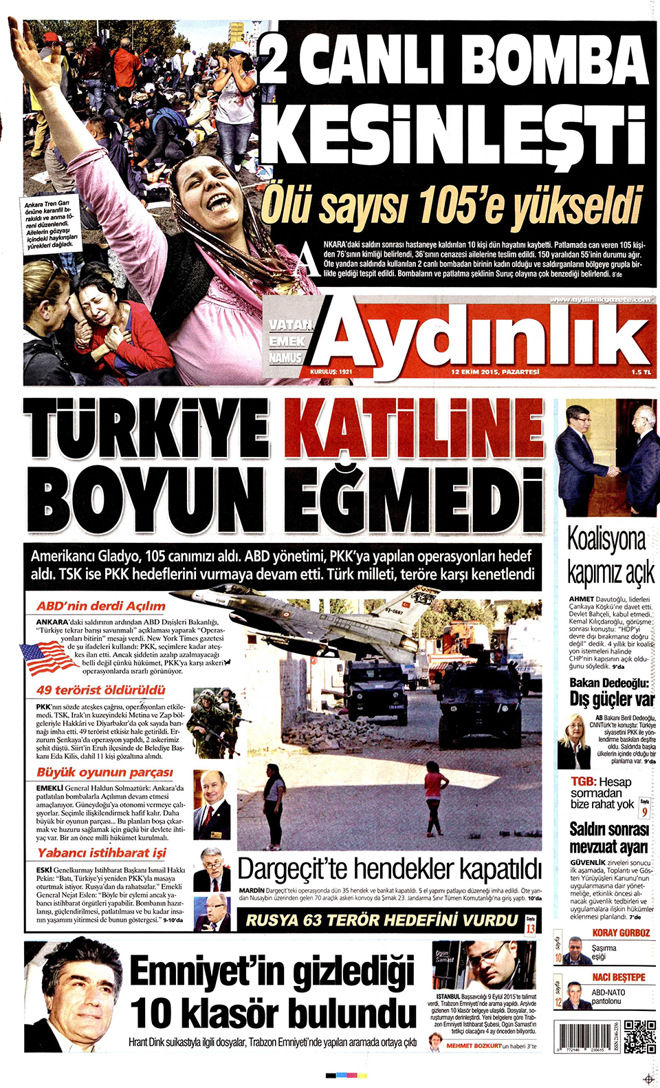 Gazeteler bugün ne yazdı? - 4