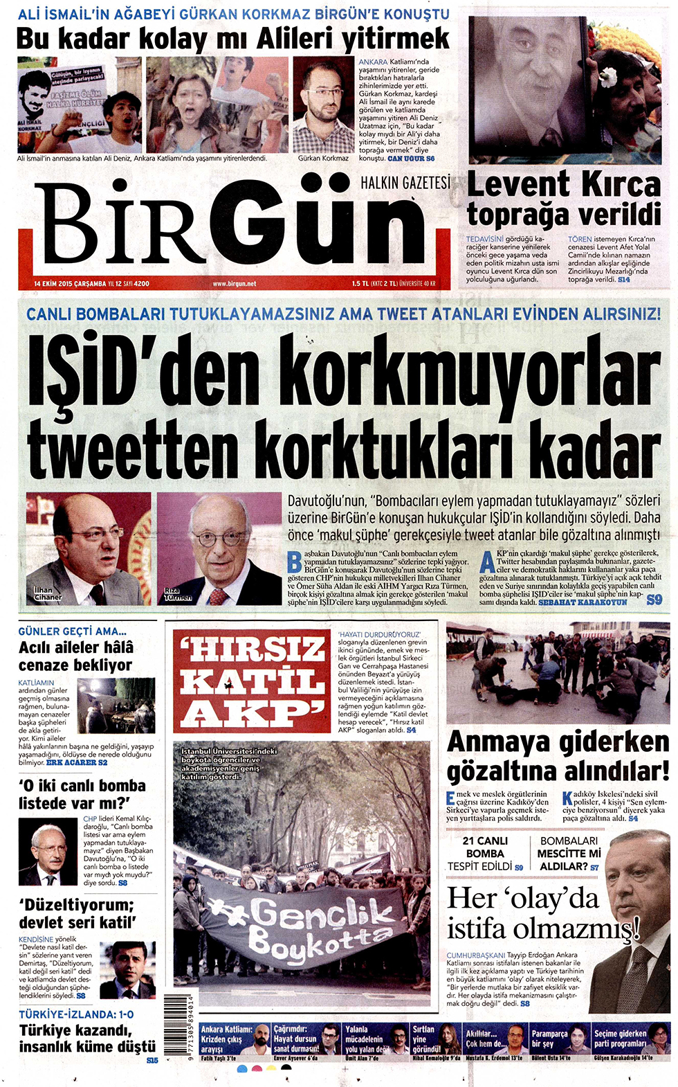 Gazeteler bugün ne yazdı? - 917