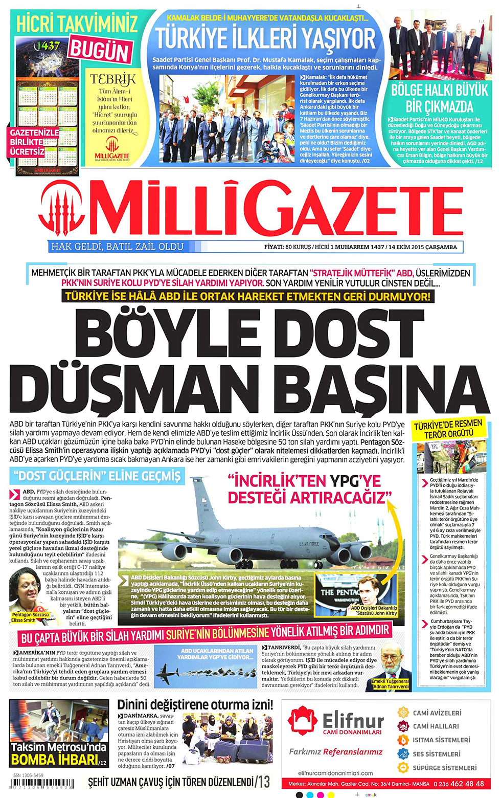 Gazeteler bugün ne yazdı? - 616