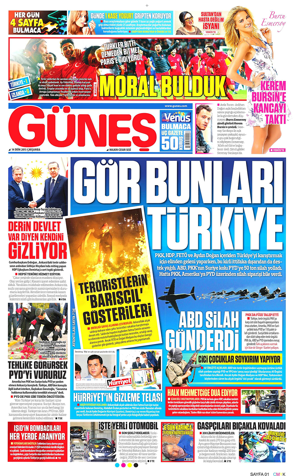 Gazeteler bugün ne yazdı? - 538